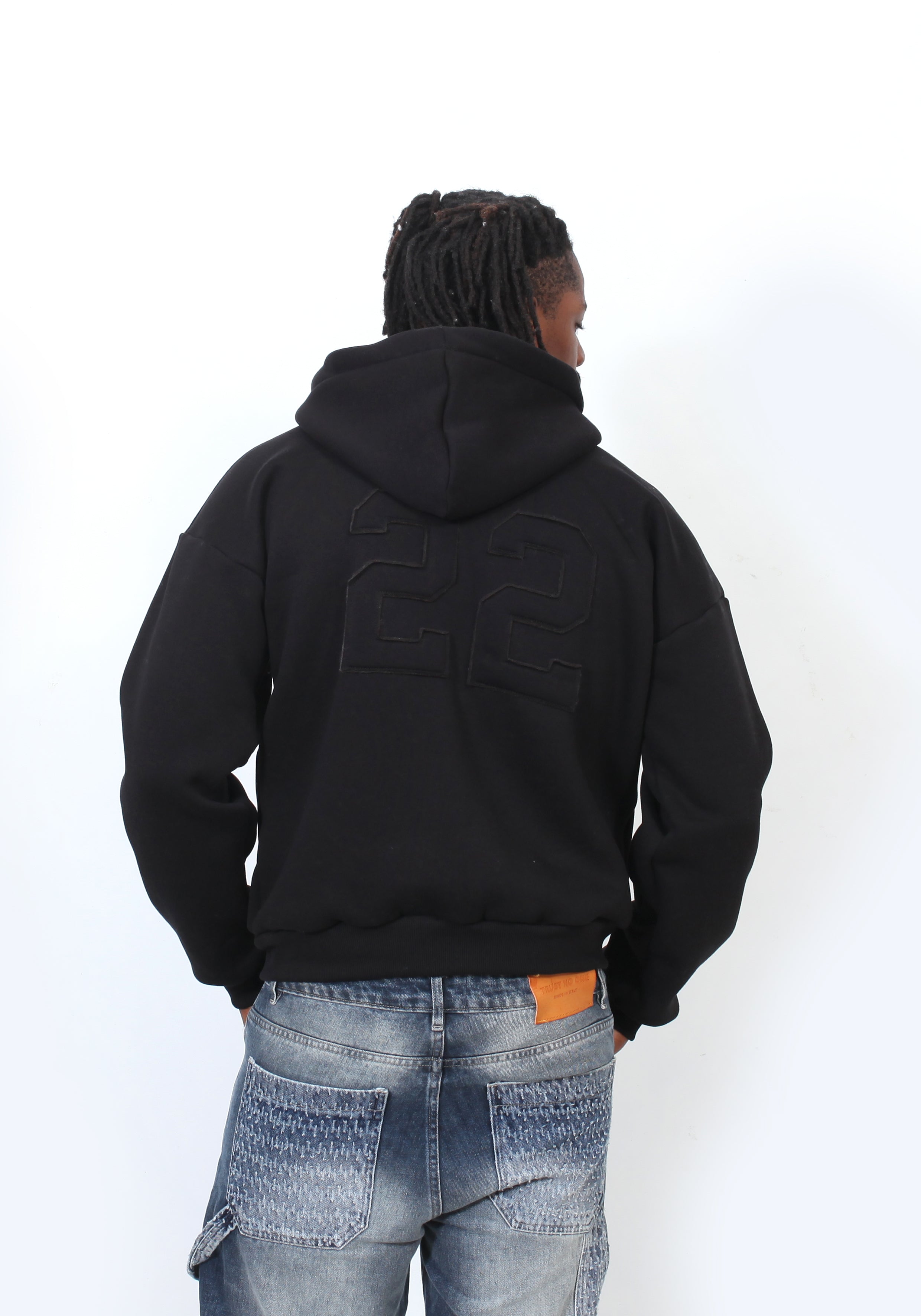 Zip Hoodie ambossed 22