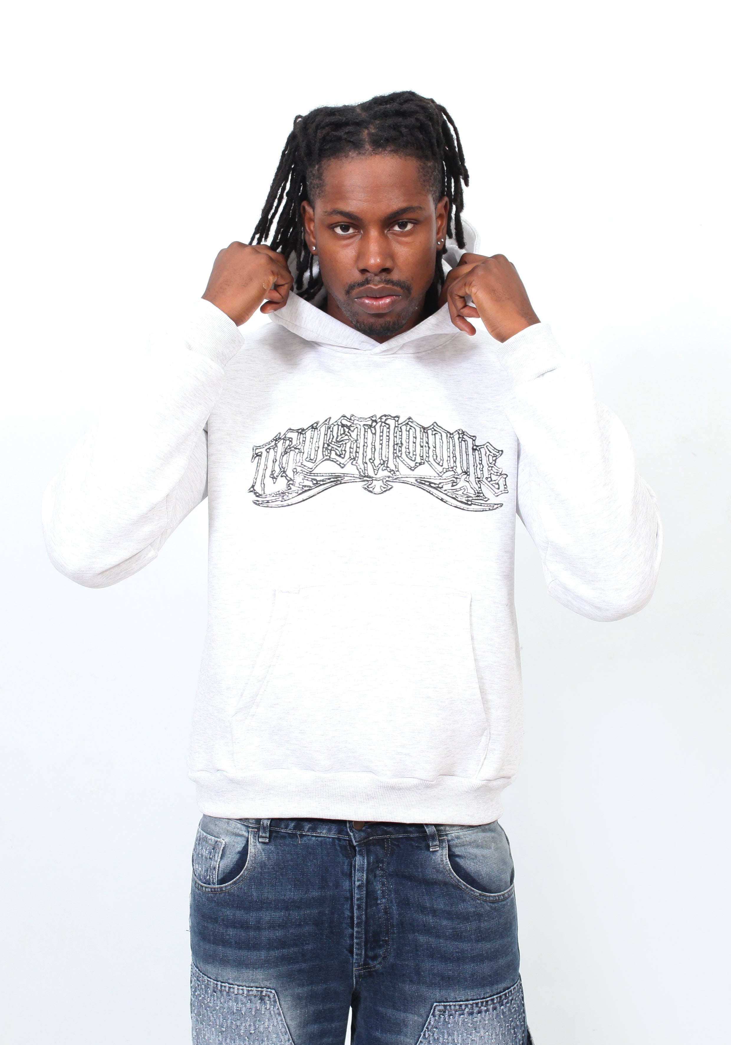 Hoodie logo spessorata