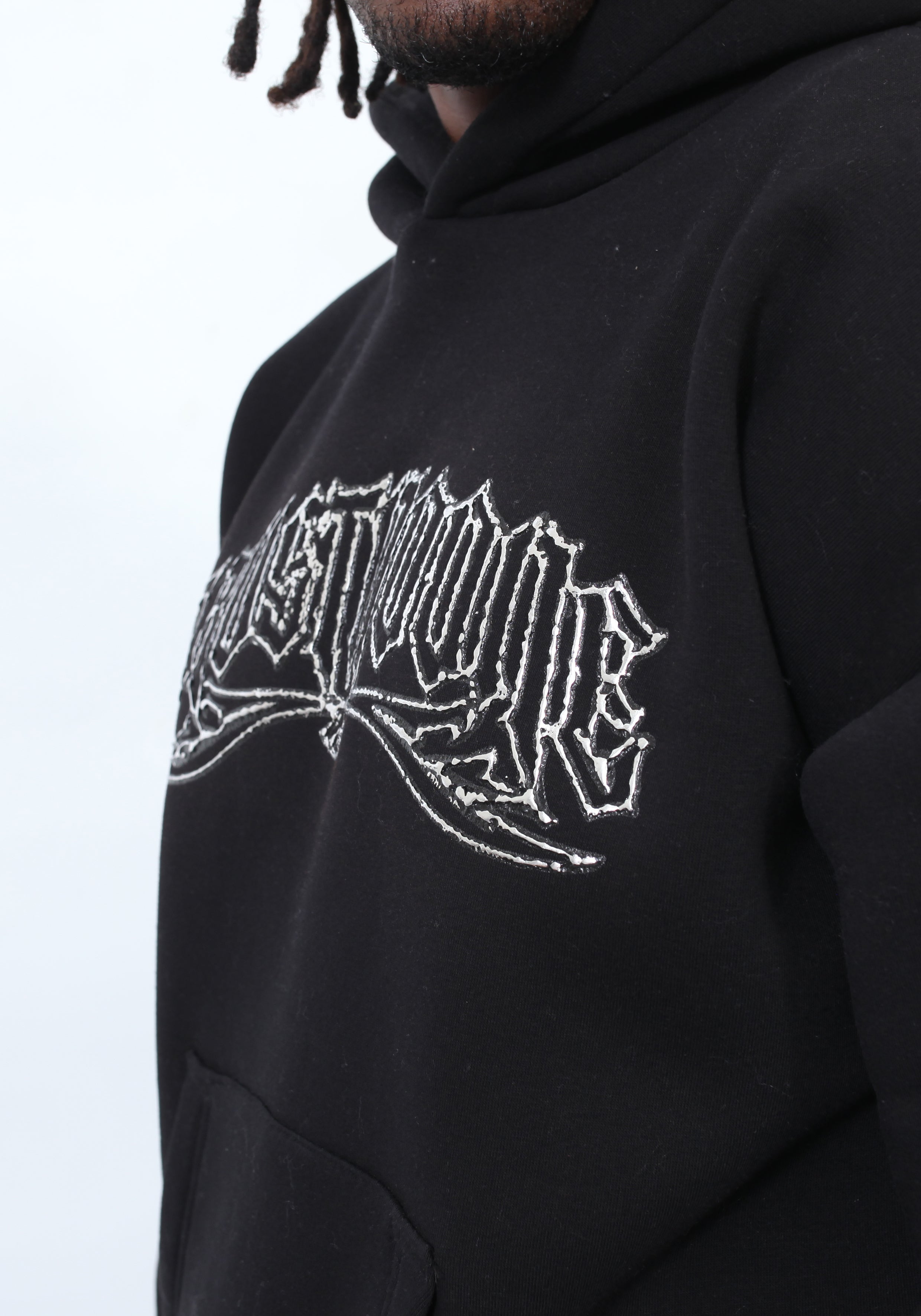 Hoodie logo spessorata