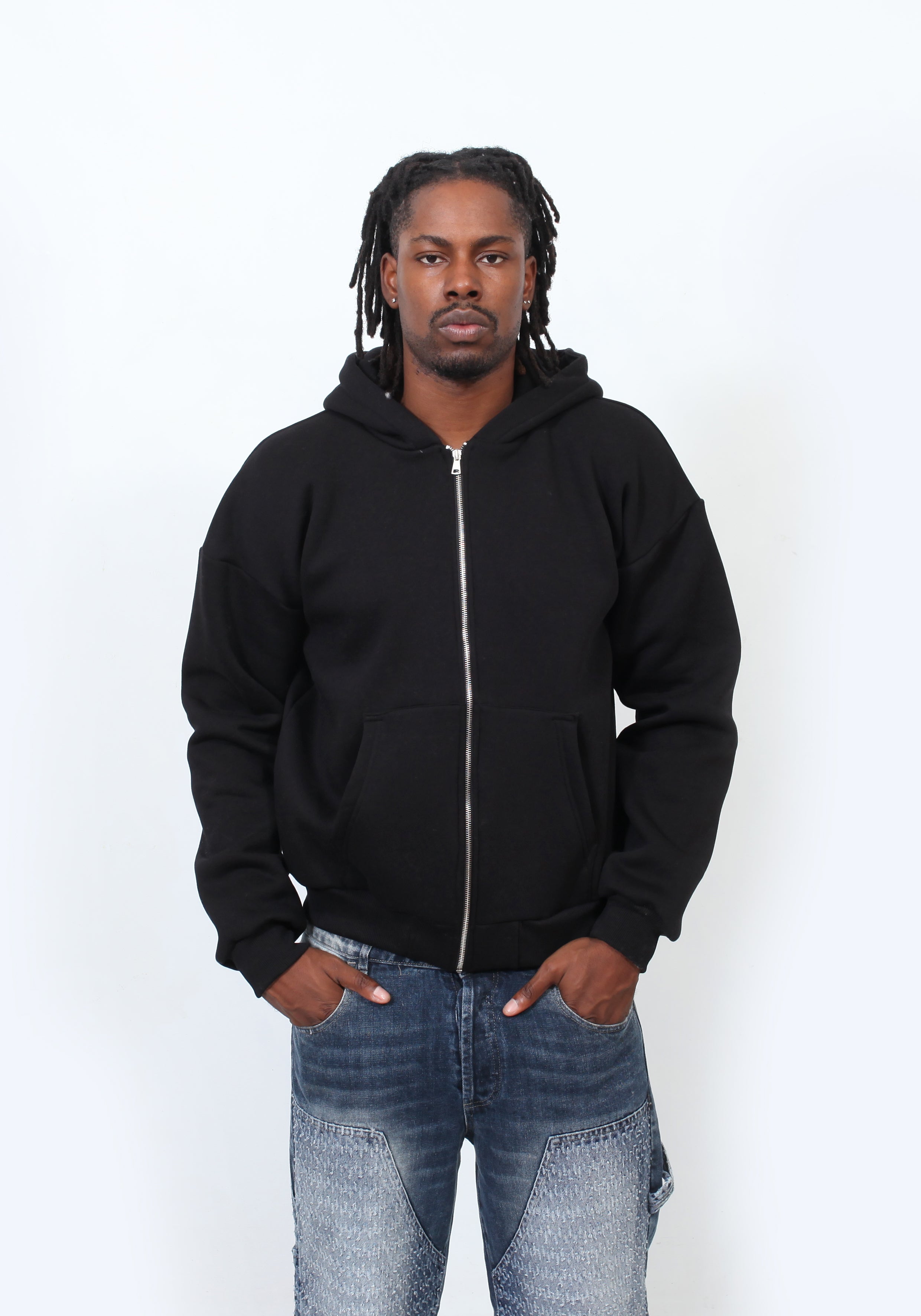 Zip Hoodie ambossed 22