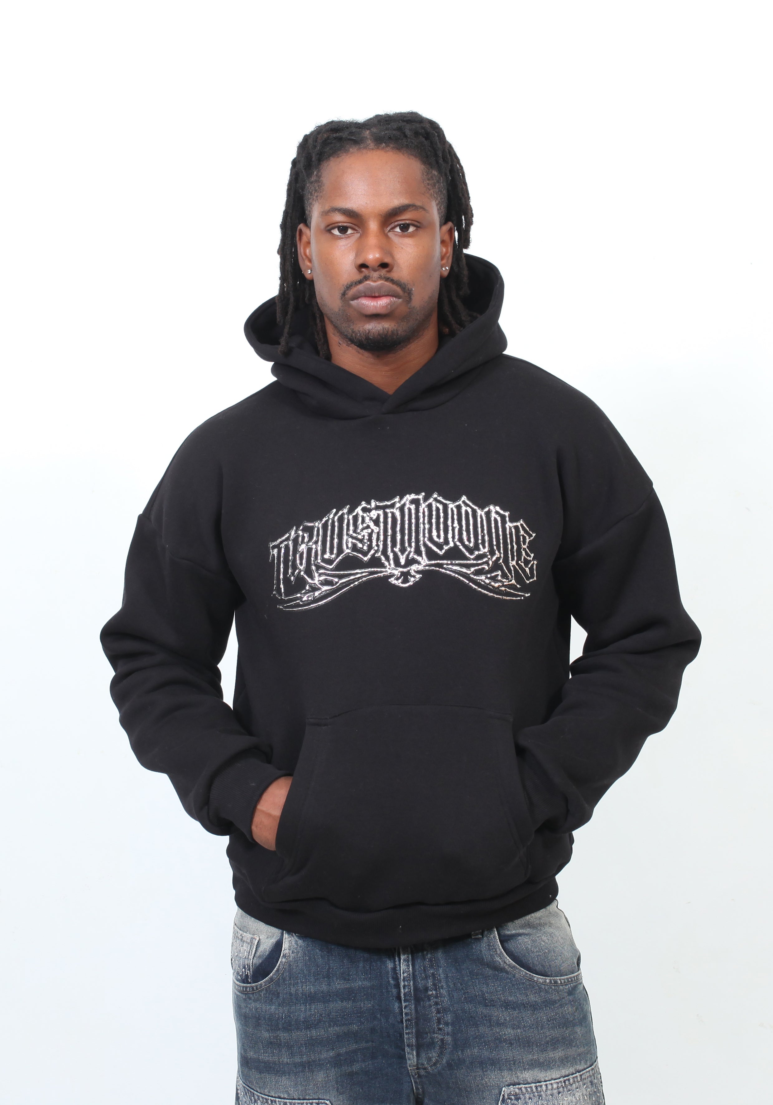 Hoodie logo spessorata