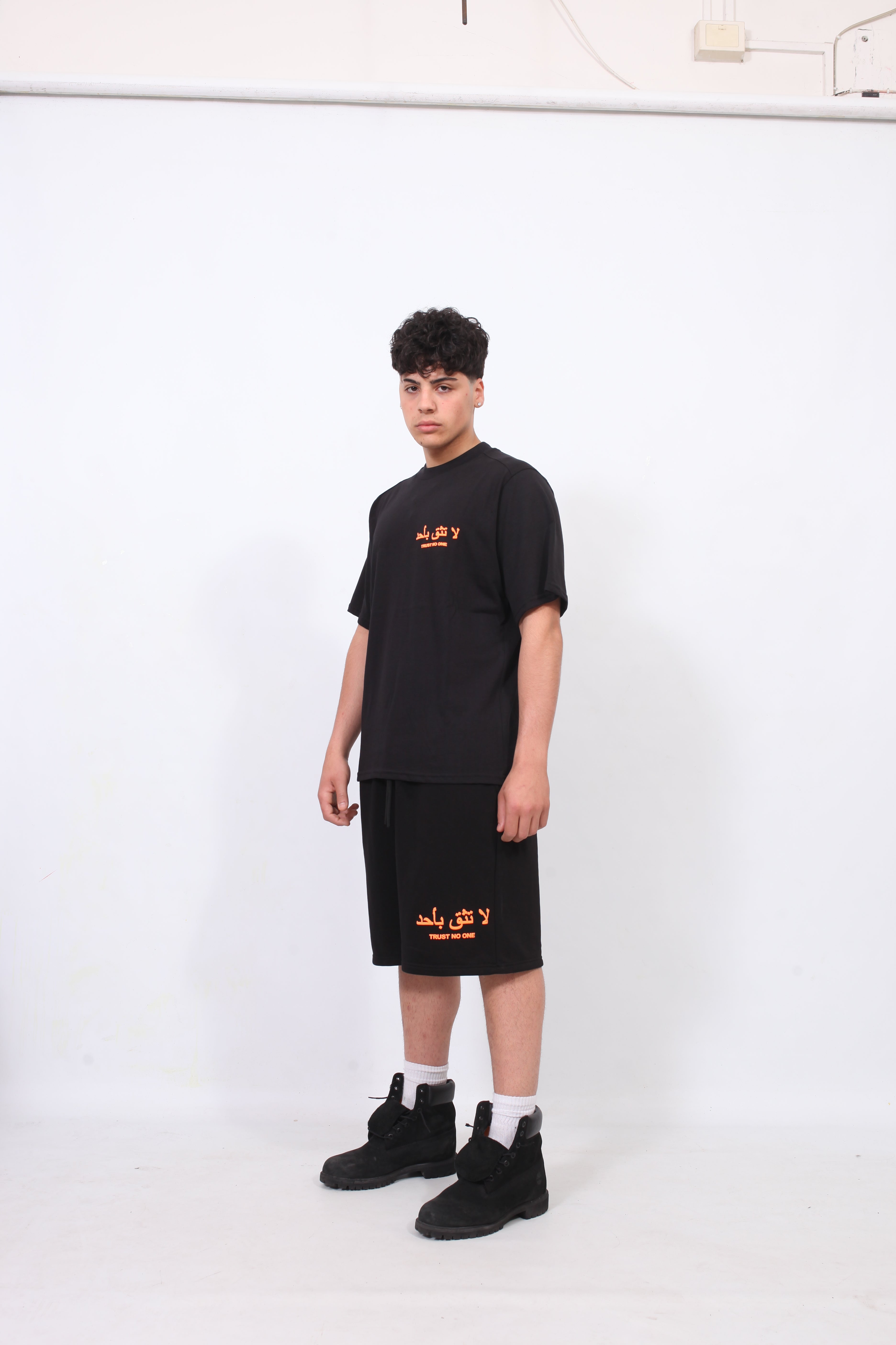T-shirt logo puff